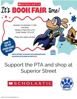 book fair flyer